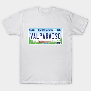 Valparaiso License Plate T-Shirt